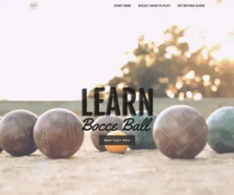 Bocceballpro.com(Bocce Ball Pro) Screenshot