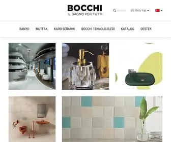 Bocchi.com.tr(BOCCHI Il Bagno Per Tutti) Screenshot