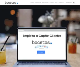Bocetos.com(Agencia SEO Madrid) Screenshot