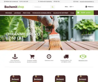 Bochemitshop.cz(Profesionální ochrana dřeva) Screenshot