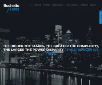 Bochettoandlentz.com(Philadelphia Trial AttorneysBochetto & Lentz) Screenshot
