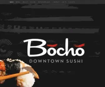 Bochosushi.com(Bocho Sushi) Screenshot