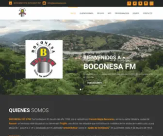 Boconesa.com(Boconesa 107.3 FM) Screenshot