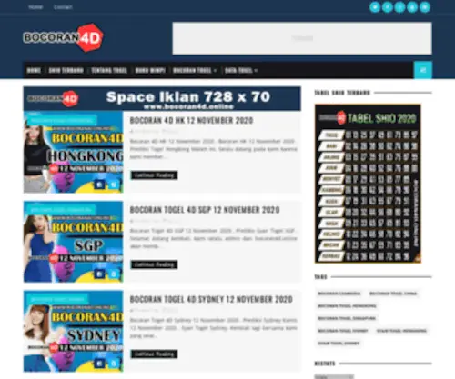 Bocoran4D.online(Bocoran4D online) Screenshot