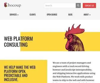 Bocoup.com(Inclusive Technology Consulting) Screenshot