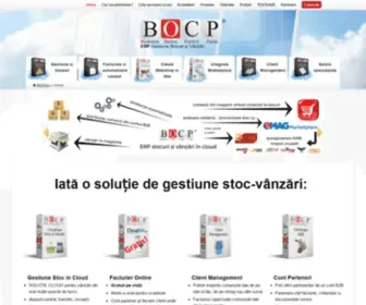 Bocp.eu(Business online control panel) Screenshot
