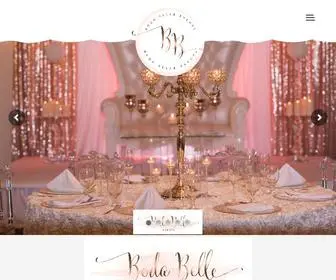 Bodabelleevents.com(Boda Bella Events) Screenshot