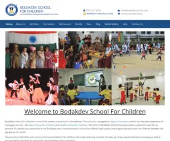 Bodakdevschool.com(Bodakdev School) Screenshot