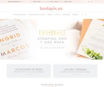 Bodapix.es(✔ Invitaciones de boda originales ✔ De todos los estilos) Screenshot