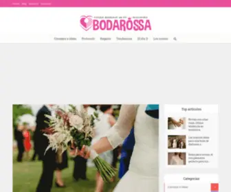Bodarossa.com(El blog de las ideas originales para bodas únicas) Screenshot