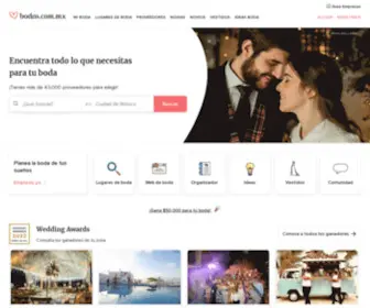 Bodas.com.mx(Guía de bodas en México) Screenshot