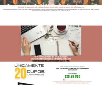 Bodasmagicaswp.com(Organización de Bodas) Screenshot