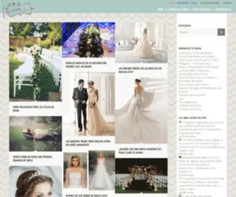 Bodasnovias.com(Ideas para bodas originales) Screenshot