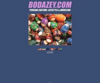 Bodazey.com(Iranian Cultural & Lifestyle Magazine) Screenshot