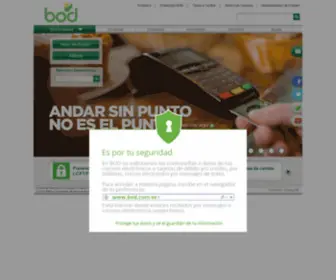 Bod.com.ve Screenshot