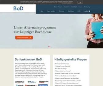 Bod.de(Eigenes Buch & E) Screenshot