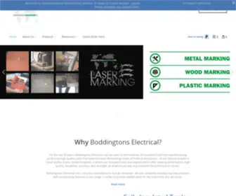 Boddingtons-Electrical.com(Boddingtons Electrical Ltd) Screenshot