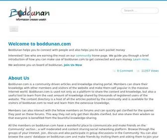 Boddunan.com(Content writing) Screenshot