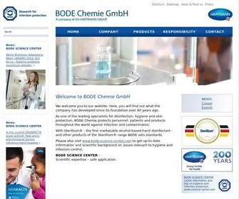 Bode-Chemie.com(BODE CHEMIE) Screenshot