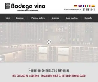 Bodega-Vino.es(Einrichtung für Weinkeller) Screenshot