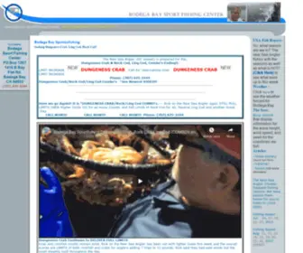 Bodegabaysportfishing.com(Bodega Bay Sport Fishing Center) Screenshot