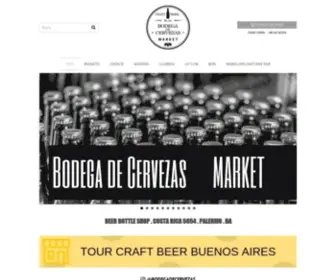 Bodegadecervezas.com(Tienda Online de BodegaDeCervezas) Screenshot