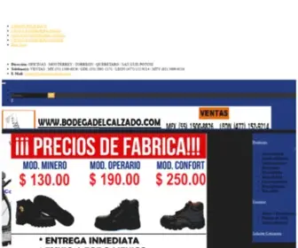 Bodegadelcalzado.com(Bodegadelcalzado) Screenshot