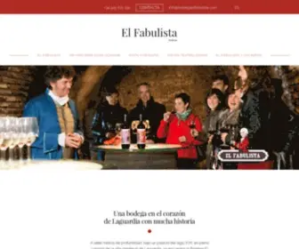 Bodegaelfabulista.com(Bodegas en Laguardia con Encanto) Screenshot