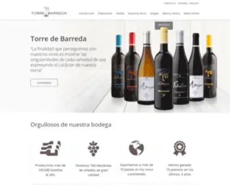 Bodegas-Barreda.com(Bodegas Barreda) Screenshot