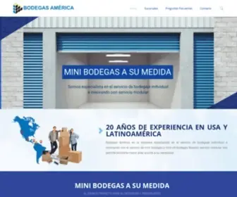 Bodegasamerica.com(Bodegas América) Screenshot