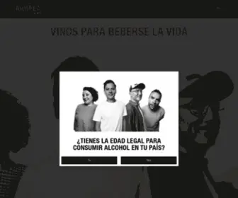 Bodegasarraez.com(Bodegas) Screenshot