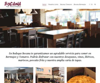 Bodegasbocana.com(Bodegas Bocana) Screenshot