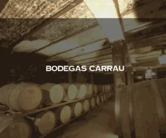 Bodegascarrau.com(Bodegas Carrau) Screenshot