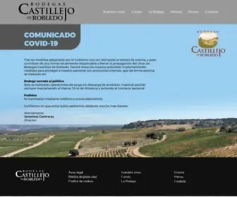 Bodegascastillejo.com(Bodegas Castillejo de Robledo) Screenshot