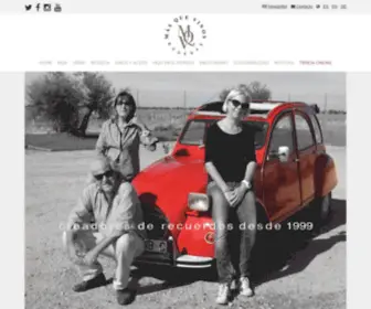 Bodegasercavio.com(Más Que Vinos Creadores de recuerdos desde 1999) Screenshot