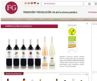 Bodegasfranciscogomez.es(Bodegas Francisco Gomez) Screenshot