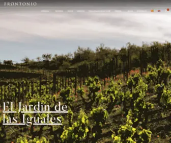 Bodegasfrontonio.com(Bodegas Frontonio) Screenshot