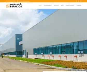 Bodegasyespacios.co(Bodegas & Espacios) Screenshot