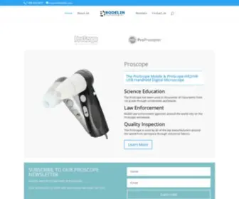 Bodelin.com(USB Microscope & ProPrompter Portable Teleprompters) Screenshot