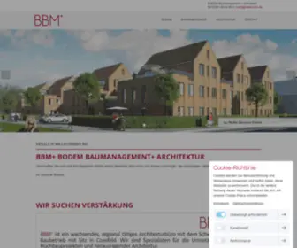 Bodem-Baumanagement.de(Start) Screenshot