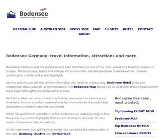 Bodensee-Germany.com(Bodensee Germany) Screenshot