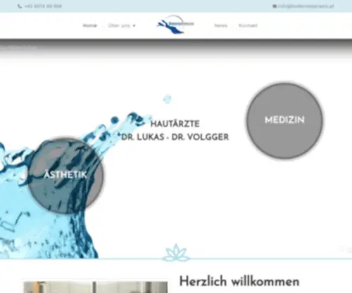 Bodenseepraxis.at(Ihr Hautarzt in Bregenz) Screenshot