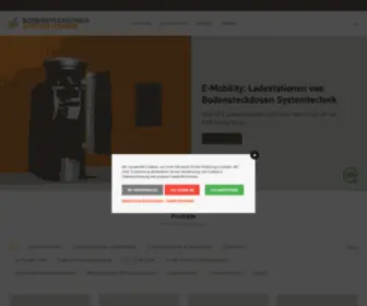 Bodensteckdosen.com(BS Bodensteckdosen Systemtechnik) Screenshot
