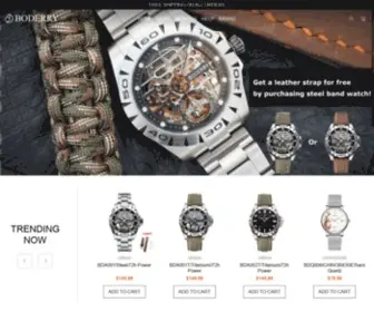 Boderry.com(BODERRY Watches Store Online) Screenshot