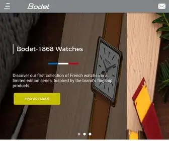 Bodet.com(BODET Group) Screenshot