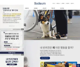 Bodeum.co.kr(보듬컴퍼니) Screenshot
