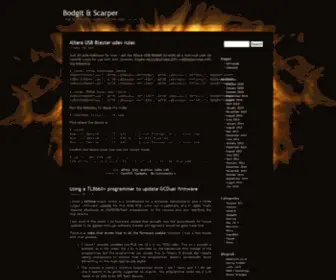 Bodgitandscarper.co.uk(Bodgitandscarper) Screenshot