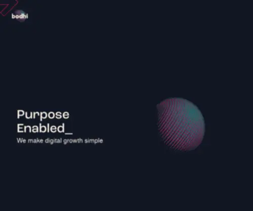 Bodhi.is(Digital Growth Agency) Screenshot