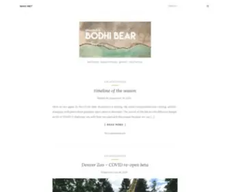 Bodhibear.net(Bodhi Bear) Screenshot