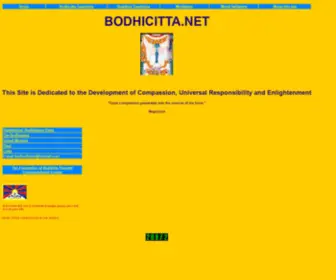 Bodhicitta.net(This Site) Screenshot